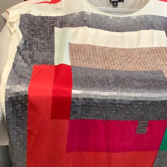 DKNY Multicolor Sequin Dress - Picture 8 of 10